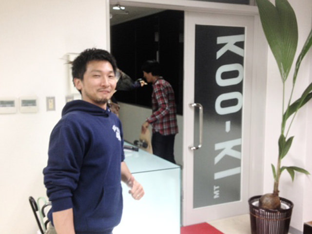 KOO-KI TOPICS - エントランスサイン完成!