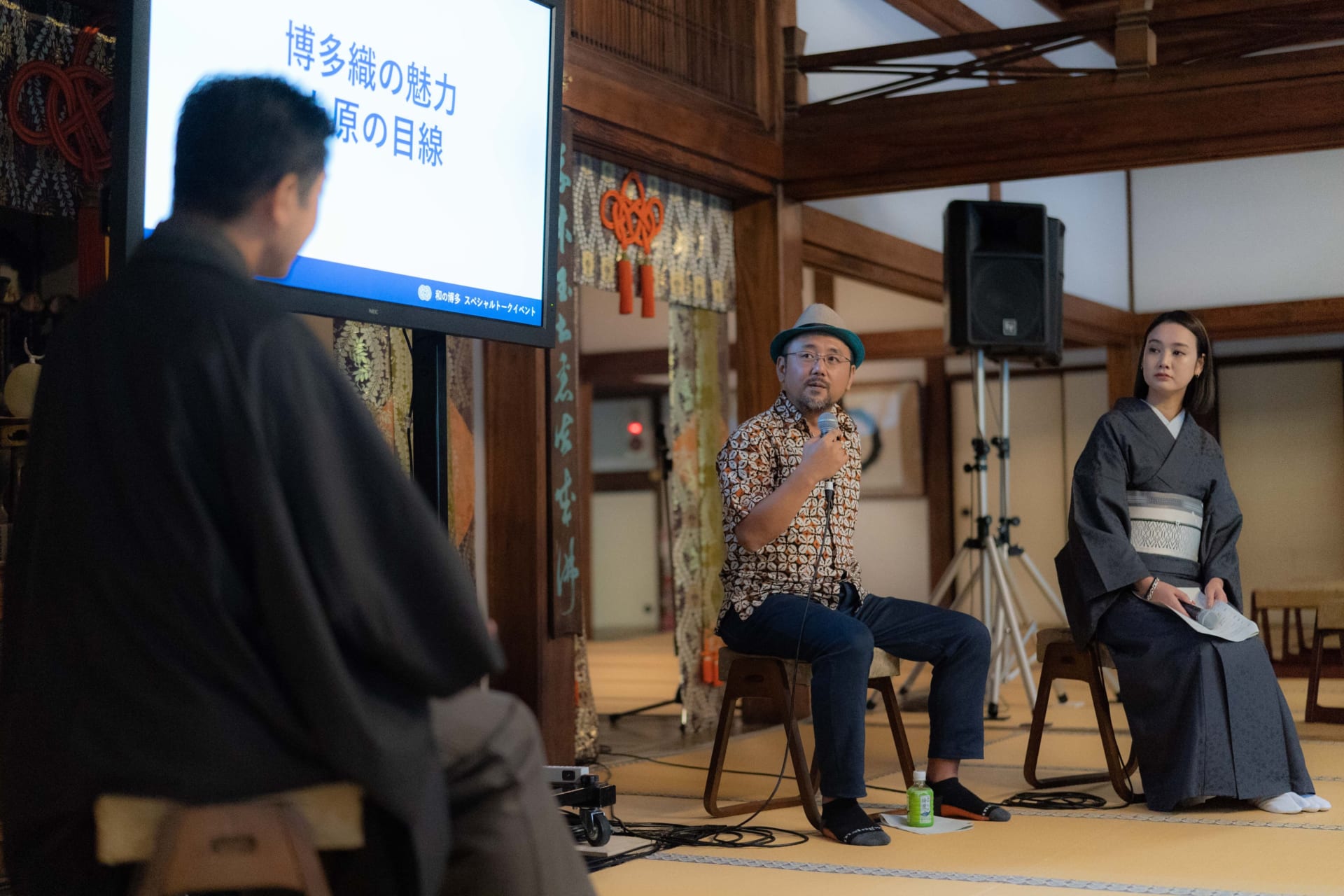 KOO-KI TOPICS - 【レポート】トークイベントで 初披露された「かたおりは」。ご縁を感じる誕生秘話とは。